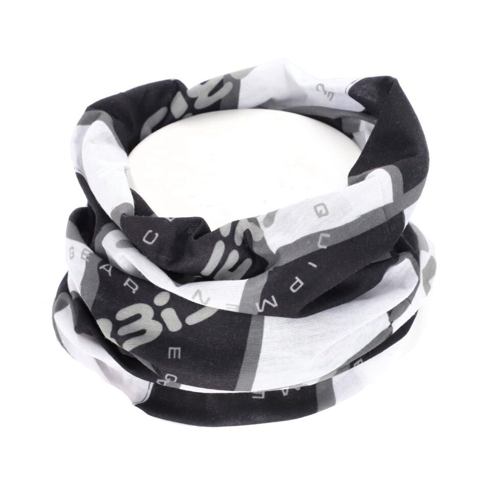 Acerbis Neckwarmer Beyaz Siyah Buff