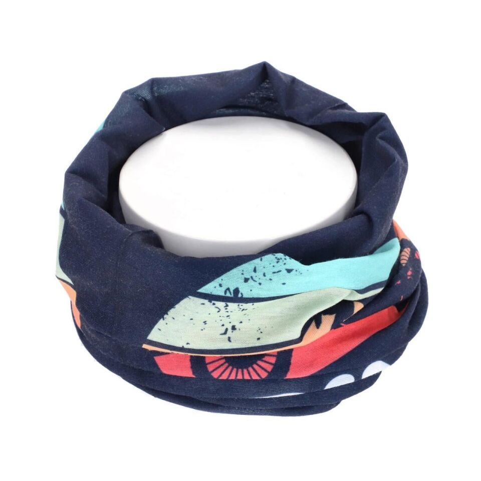 Acerbis Neckwarmer Mavi Beyaz Buff