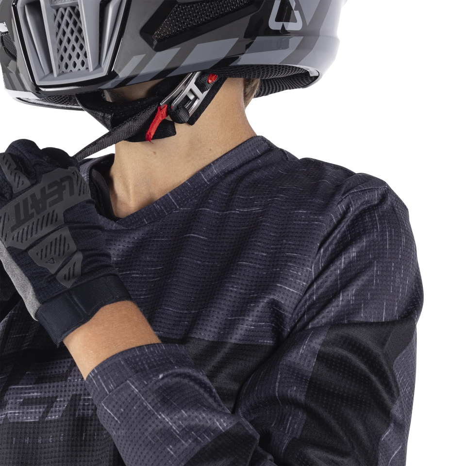 Leatt 3.5 Çocuk Siyah Motosiklet Jersey Pantolon Takımı