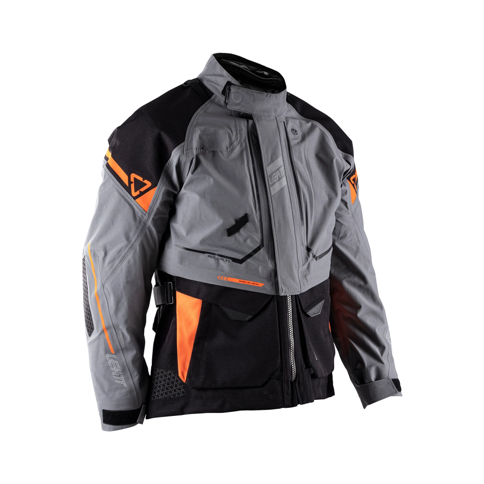 Leatt Adv Multi-Tour 8.5 Gri Motosiklet Montu