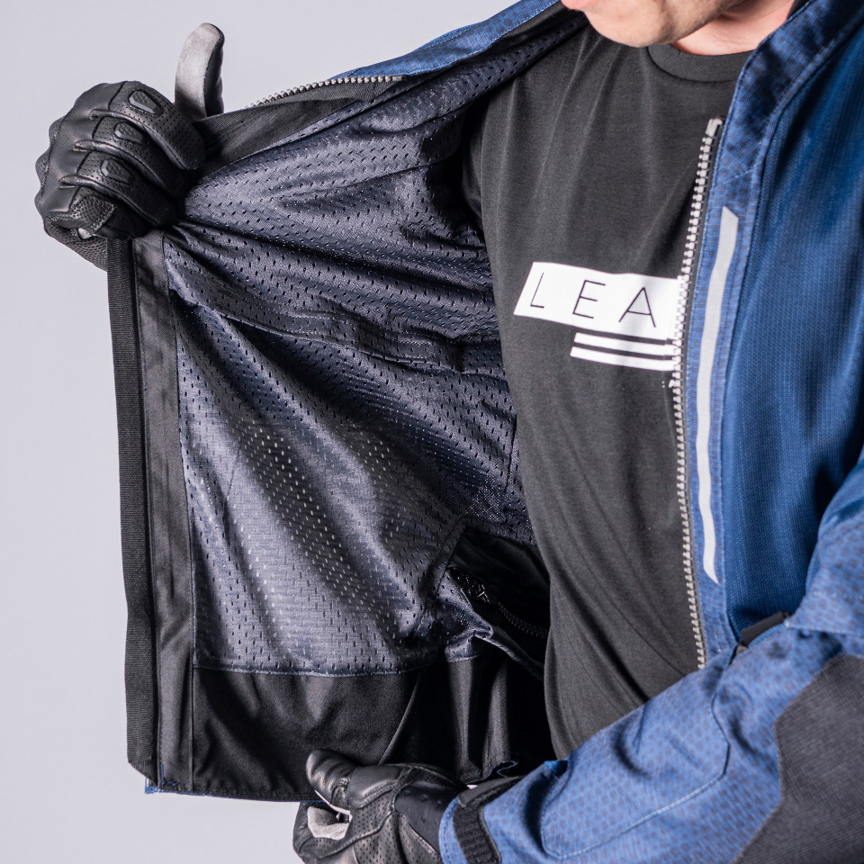 Leatt Adv Flow-Tour 4.5 Mavi Motosiklet Montu