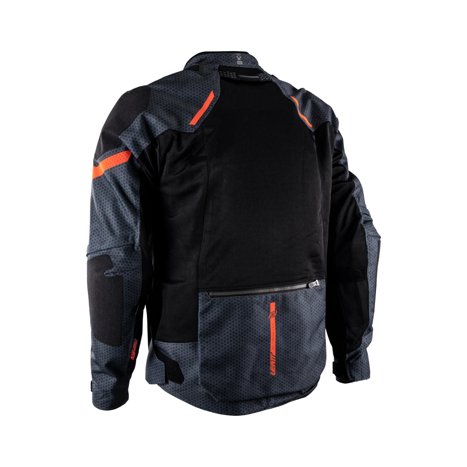 Leatt Adv Flow-Tour 4.5 Gri Motosiklet Montu