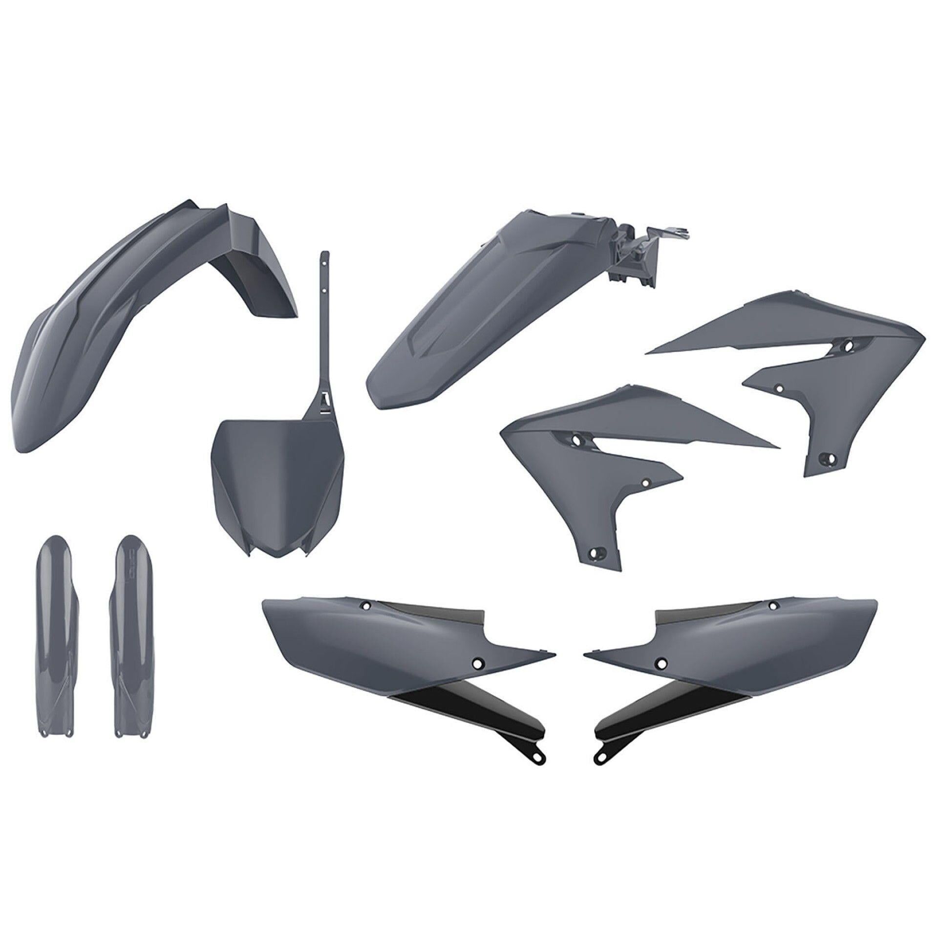 YAMAHA YZ250F 19-20 POLISPORT GRENAJ SET GRİ