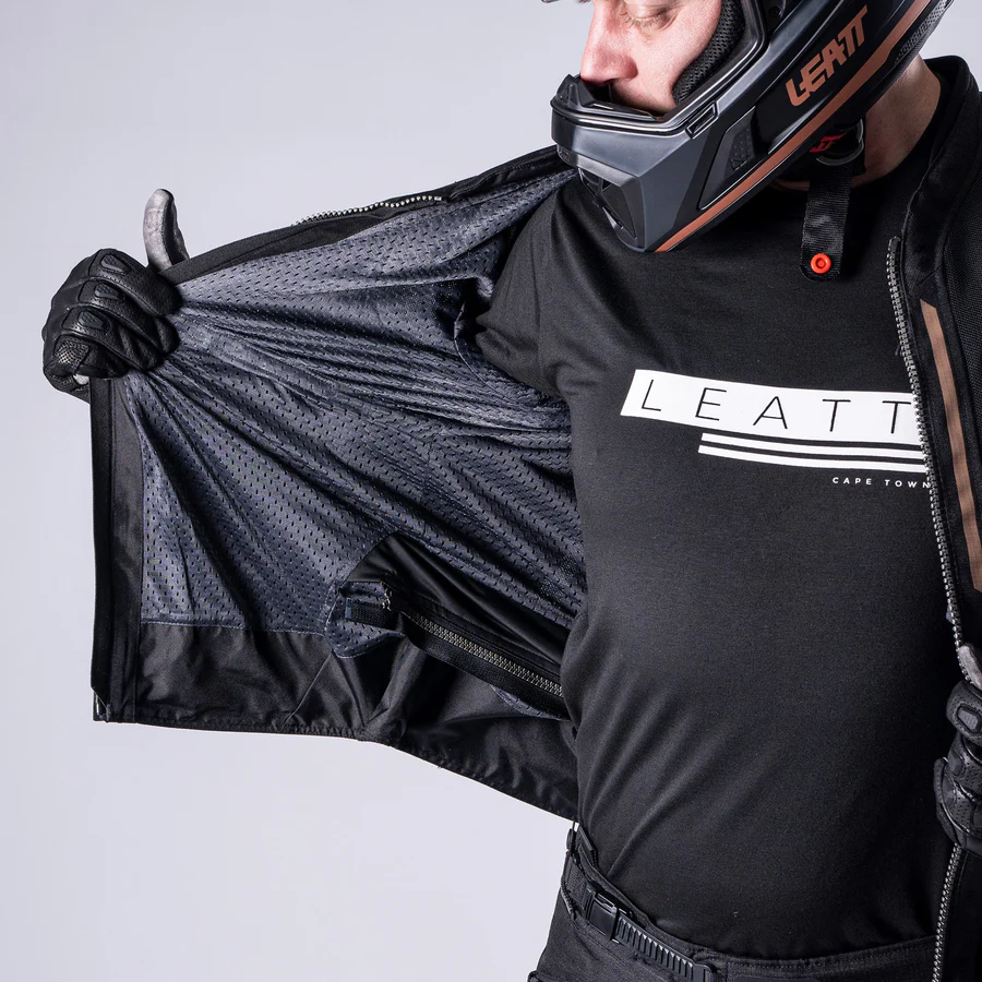 Leatt Adv Flow-Tour 4.5 Siyah Motosiklet Montu