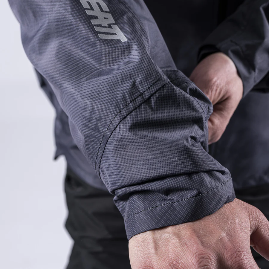 Leatt Adv Siyah Motosiklet Mont Yağmurluğu