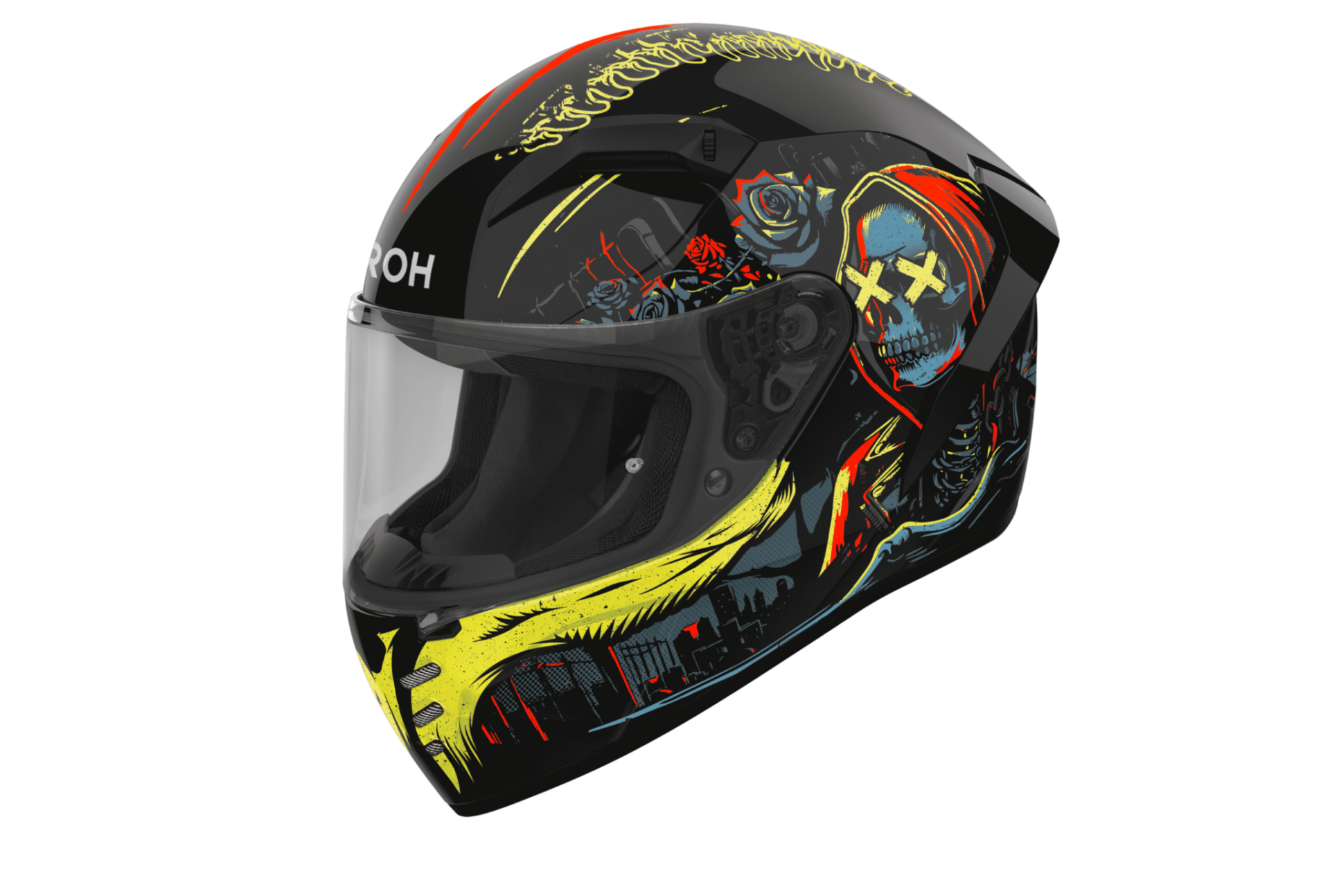 Airoh Connor Double Face Parlak Motosiklet Kaskı