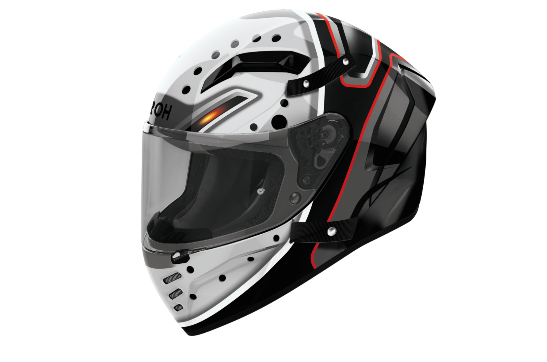 Airoh Connor Masker Parlak Motosiklet Kaskı