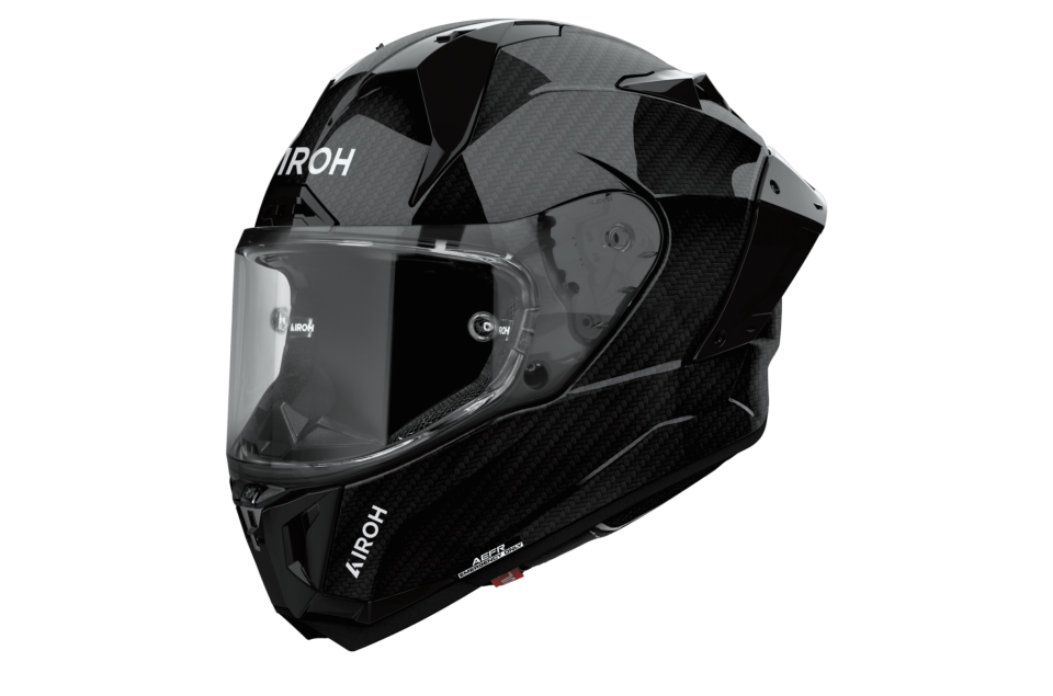 Airoh Gp 800 Carbon Parlak 6K Ece Motosiklet Kaskı