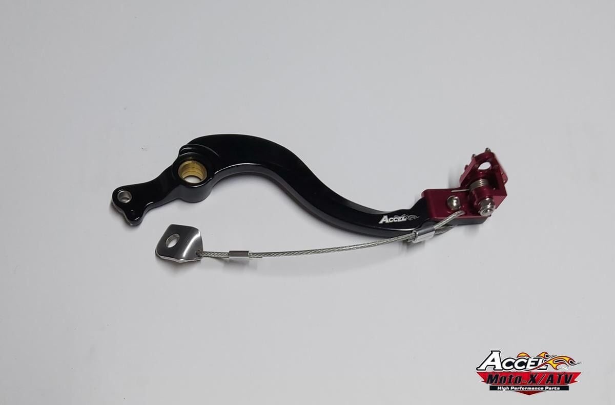 Hon. Crf450R Accel Arka Fren Pedalı Siyah Kırmızı