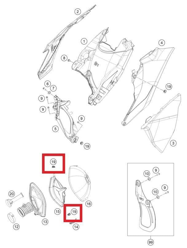 QUIK RELEASE RUBBER GASGAS ORJ YP A9