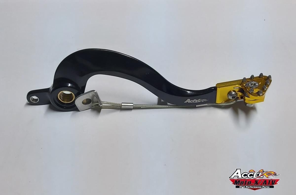 Suz. Rmz250 17-18 Accel Arka Fren Pedalı Siyah Sarı