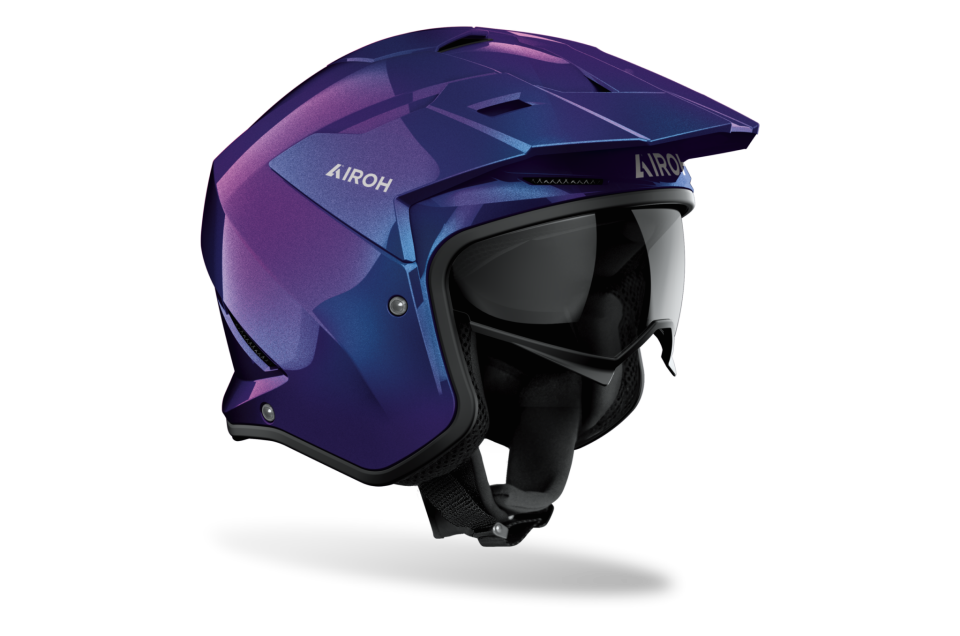 Airoh Kombakt Shimmer Parlak Motosiklet Kaskı