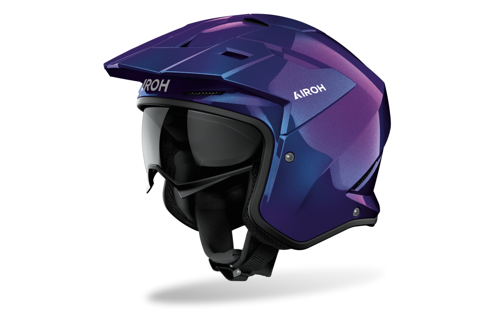 Airoh Kombakt Shimmer Parlak Motosiklet Kaskı