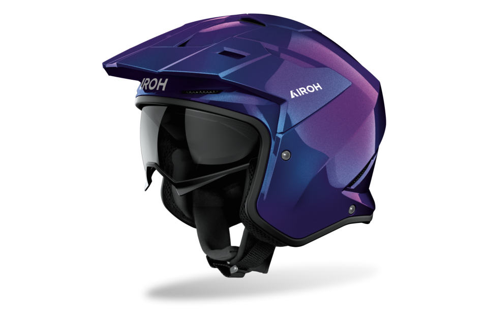 Airoh Kombakt Shimmer Parlak Motosiklet Kaskı