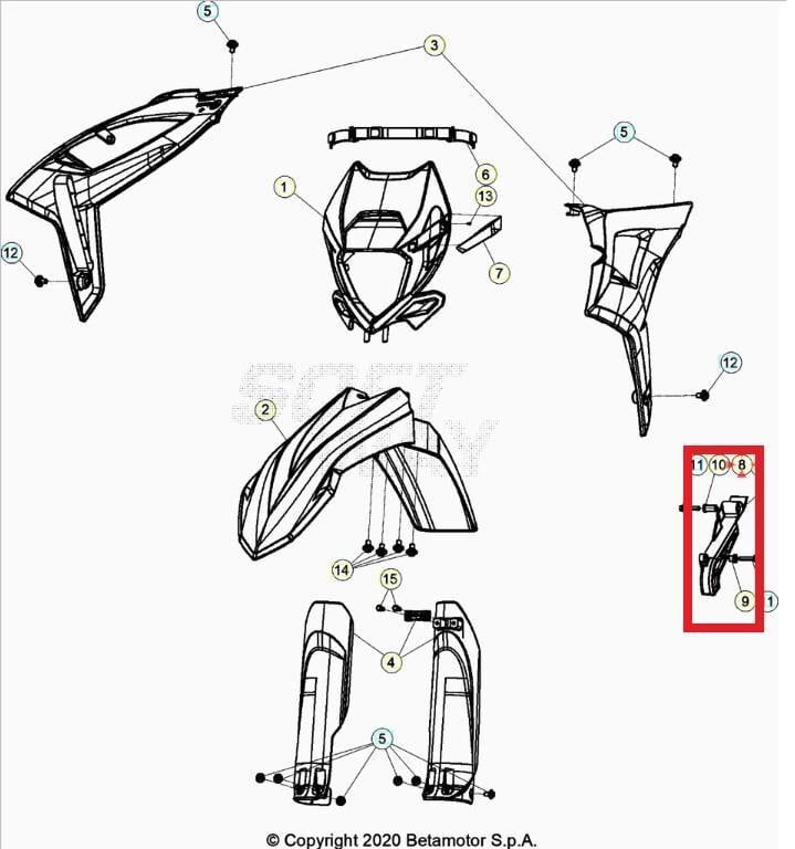 Ön Dişli Muhafaza Beta Orj Yp B4-2