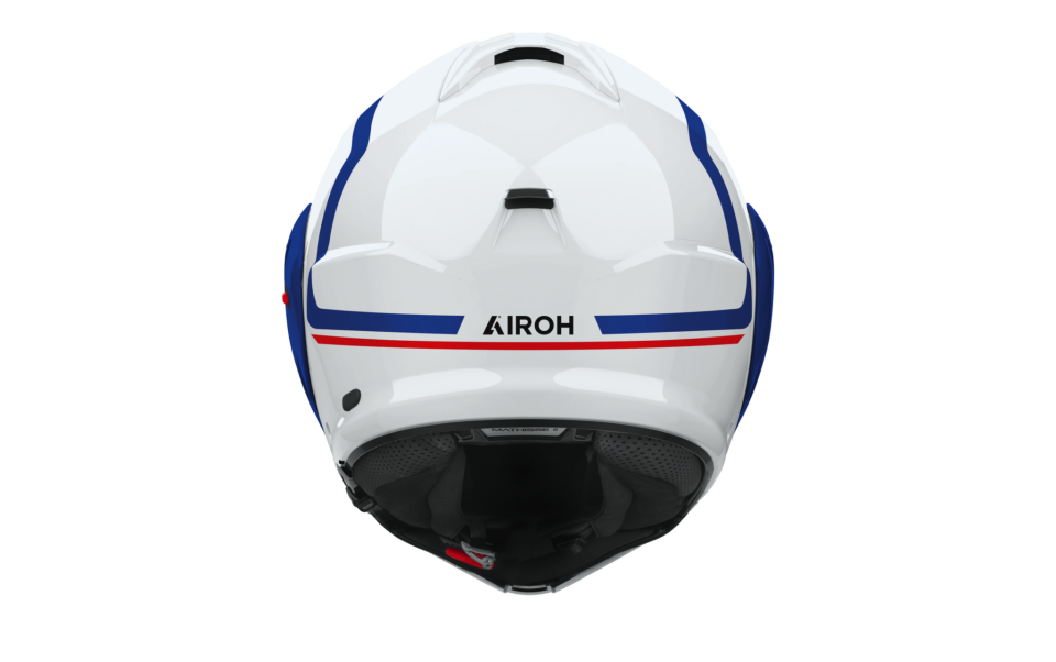 Airoh Mathısse Iı Genıus Mavi Kırmızı Parlak Motosiklet Kaskı