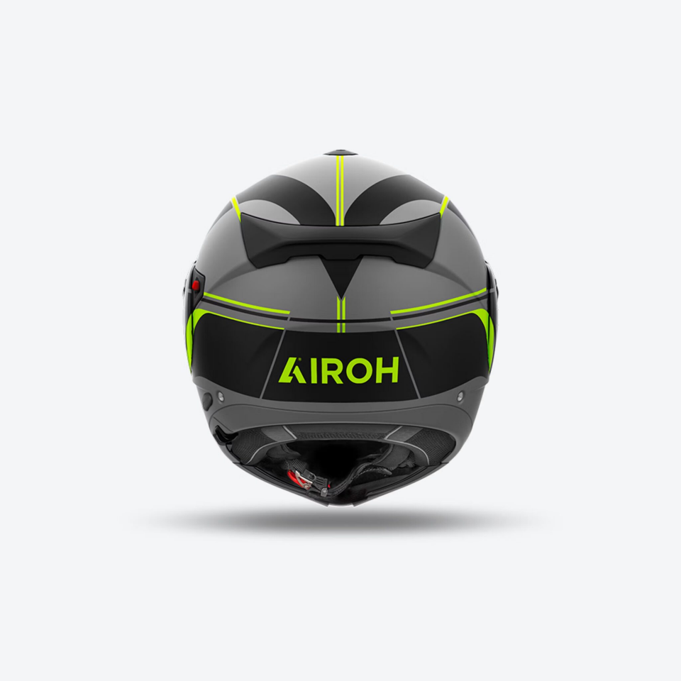 Airoh Specktre Leaf Sarı Mat Motosiklet Kaskı