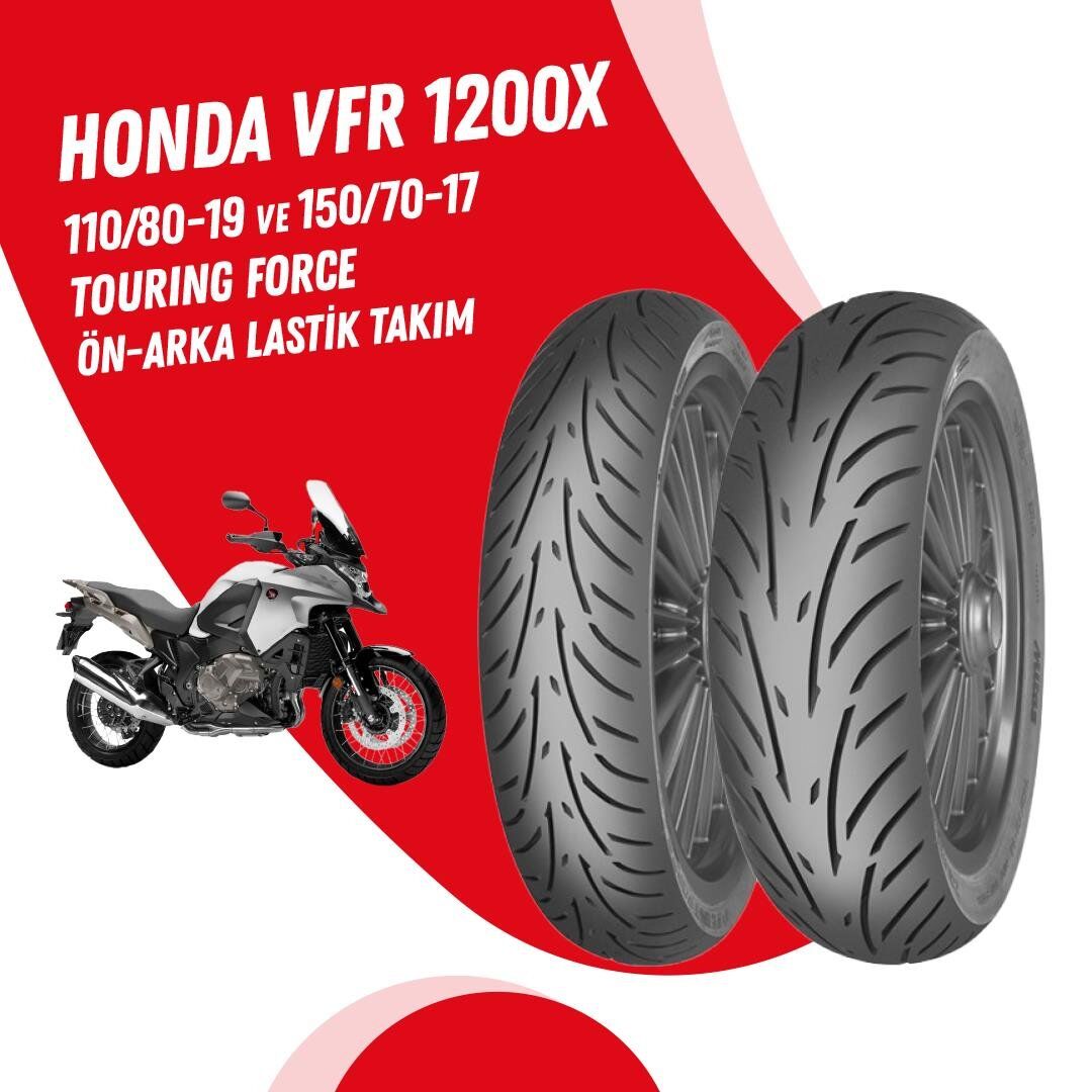 Honda Vfr 1200 X Mitas Tourıng Force Lastik Takımı