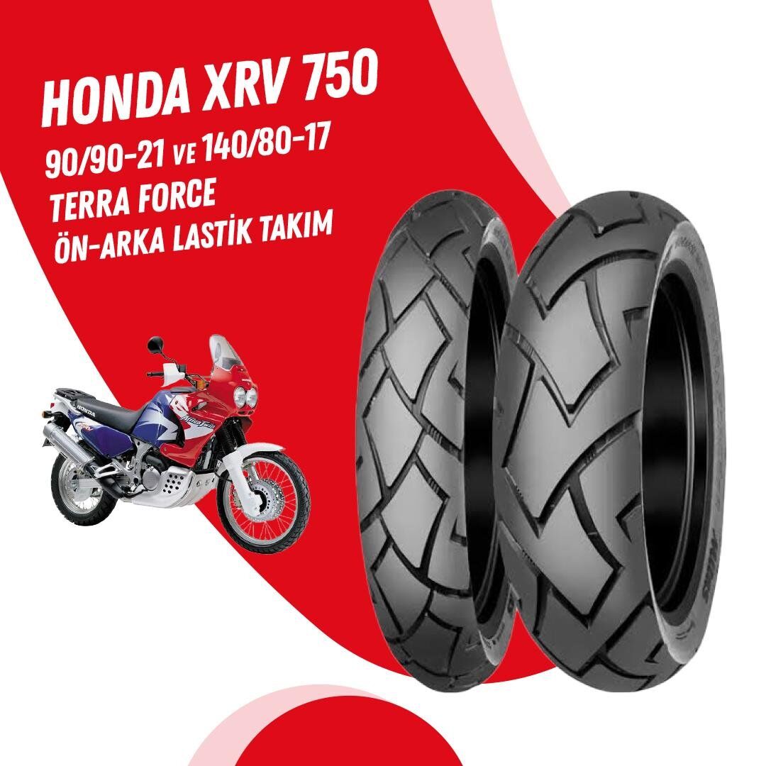 Honda Xrv 750 Mitas Terra Force Lastik Takımı