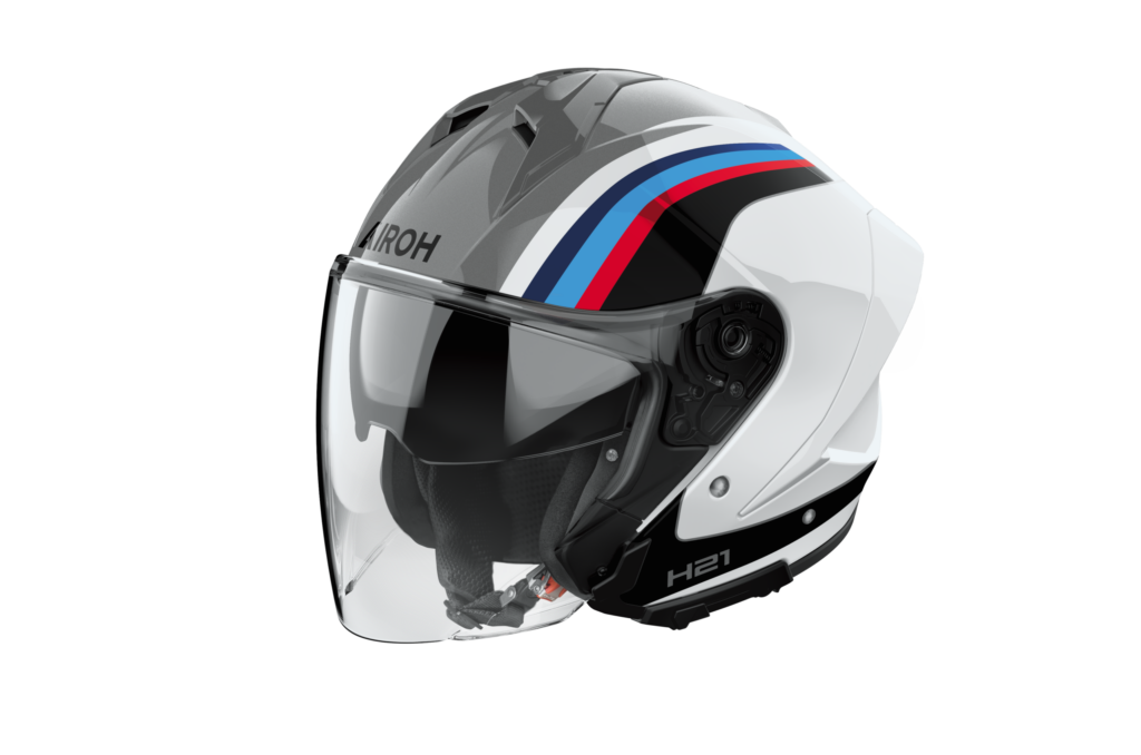 Airoh H 21 Arrow Parlak Motosiklet Kaskı