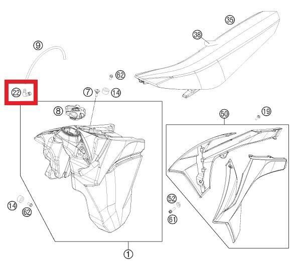 Angle Pıec 90 Ktm Orj Yp A5-2