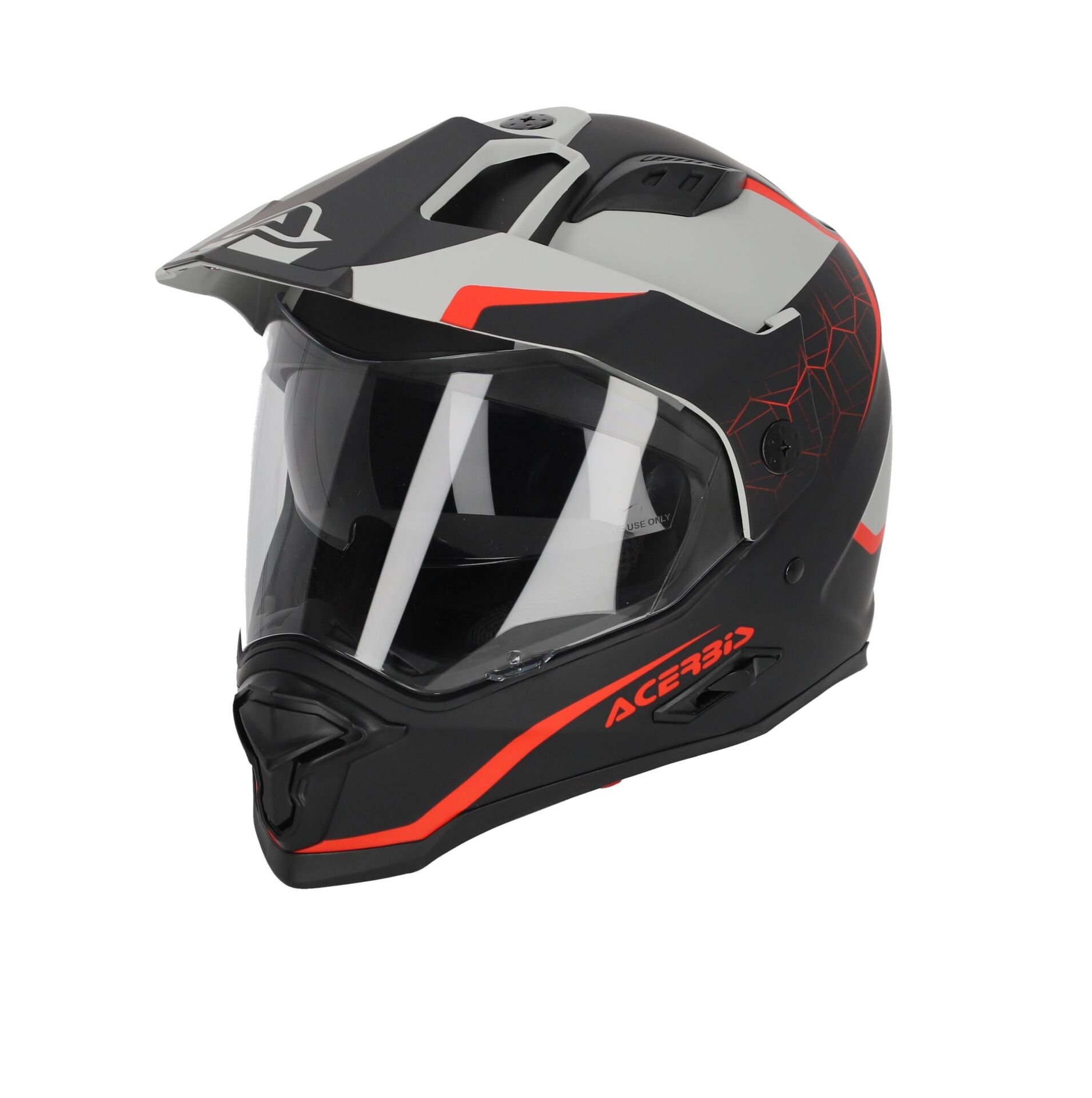 ACERBİS REACTIVE 22-06 KASK SİYAH KIRMIZI