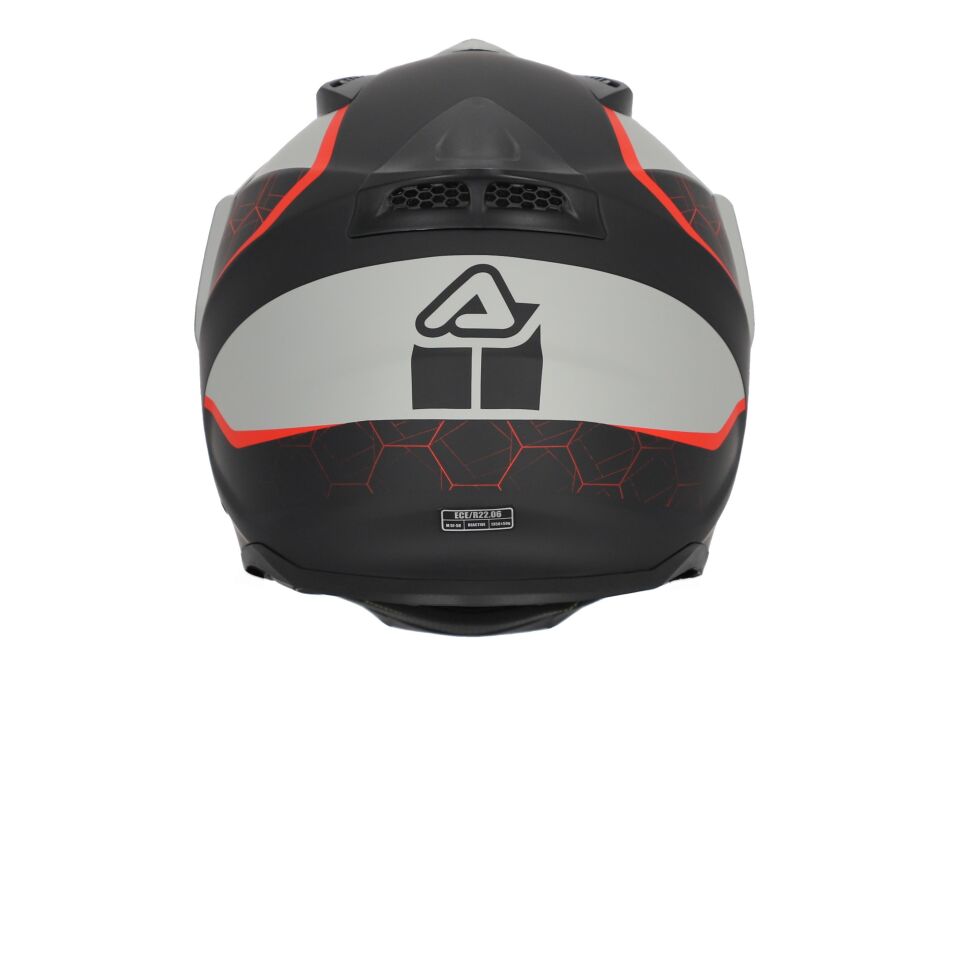 ACERBİS REACTIVE 22-06 KASK SİYAH KIRMIZI