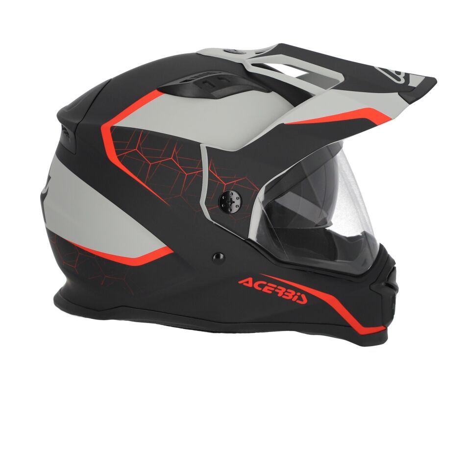 ACERBİS REACTIVE 22-06 KASK SİYAH KIRMIZI