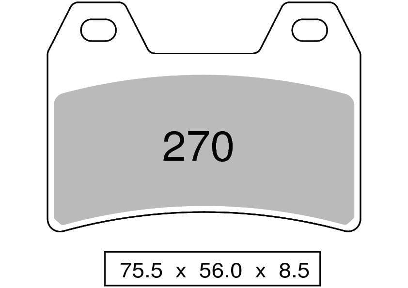 Yamaha Xt 660 Ön Fren Balatası Sinterli