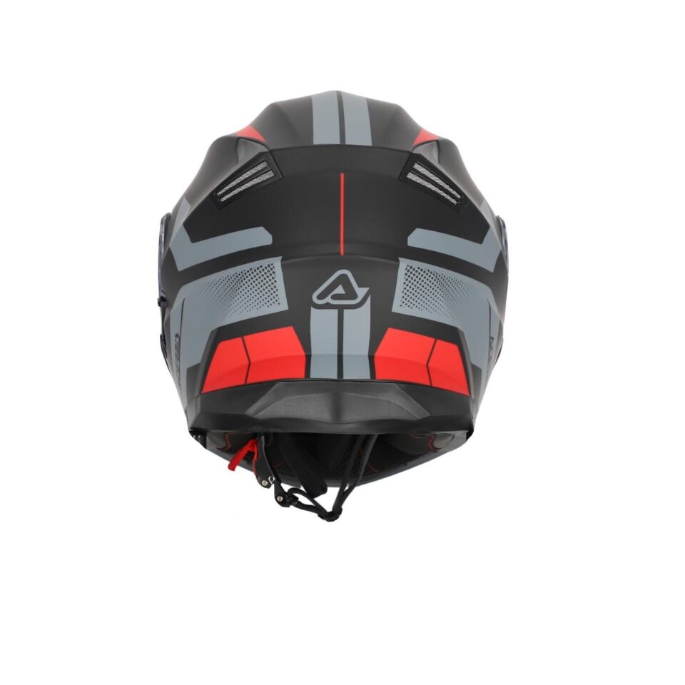 Acerbis Serel 22-06 Kask Siyah Kırmızı