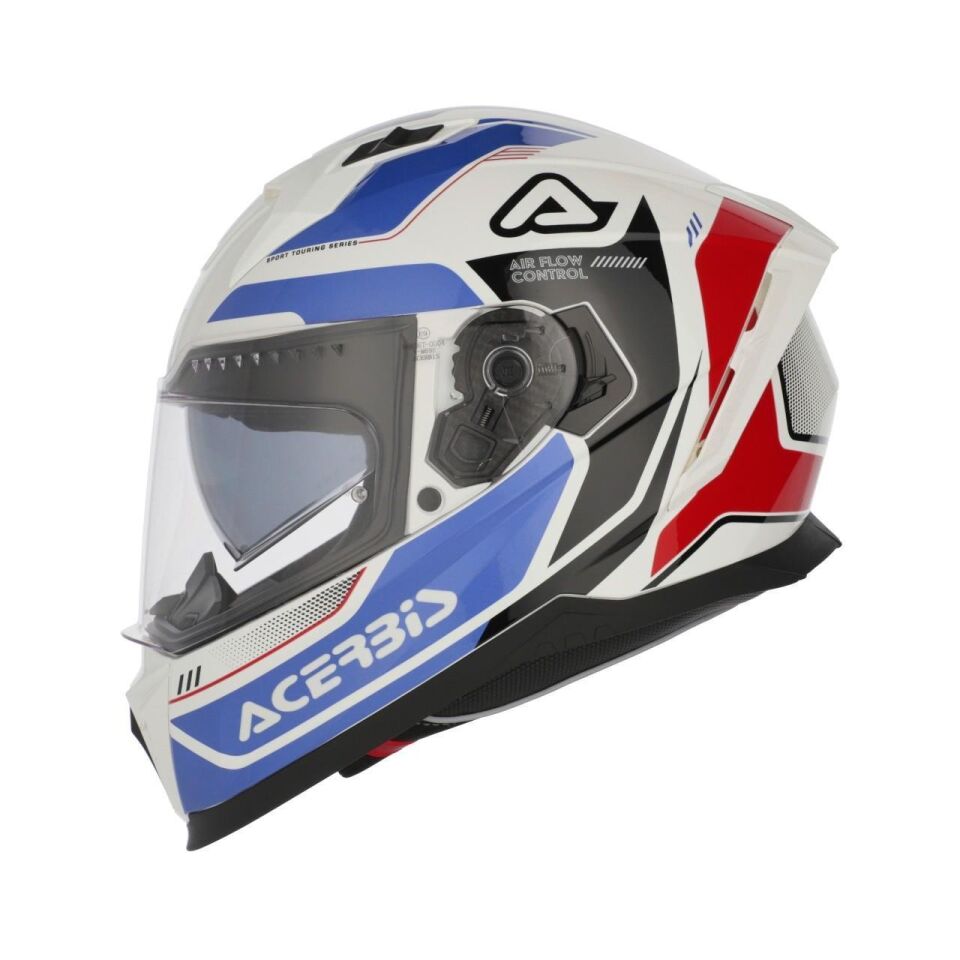 Acerbis X-Way Graphıc Kask Mavi Beyaz