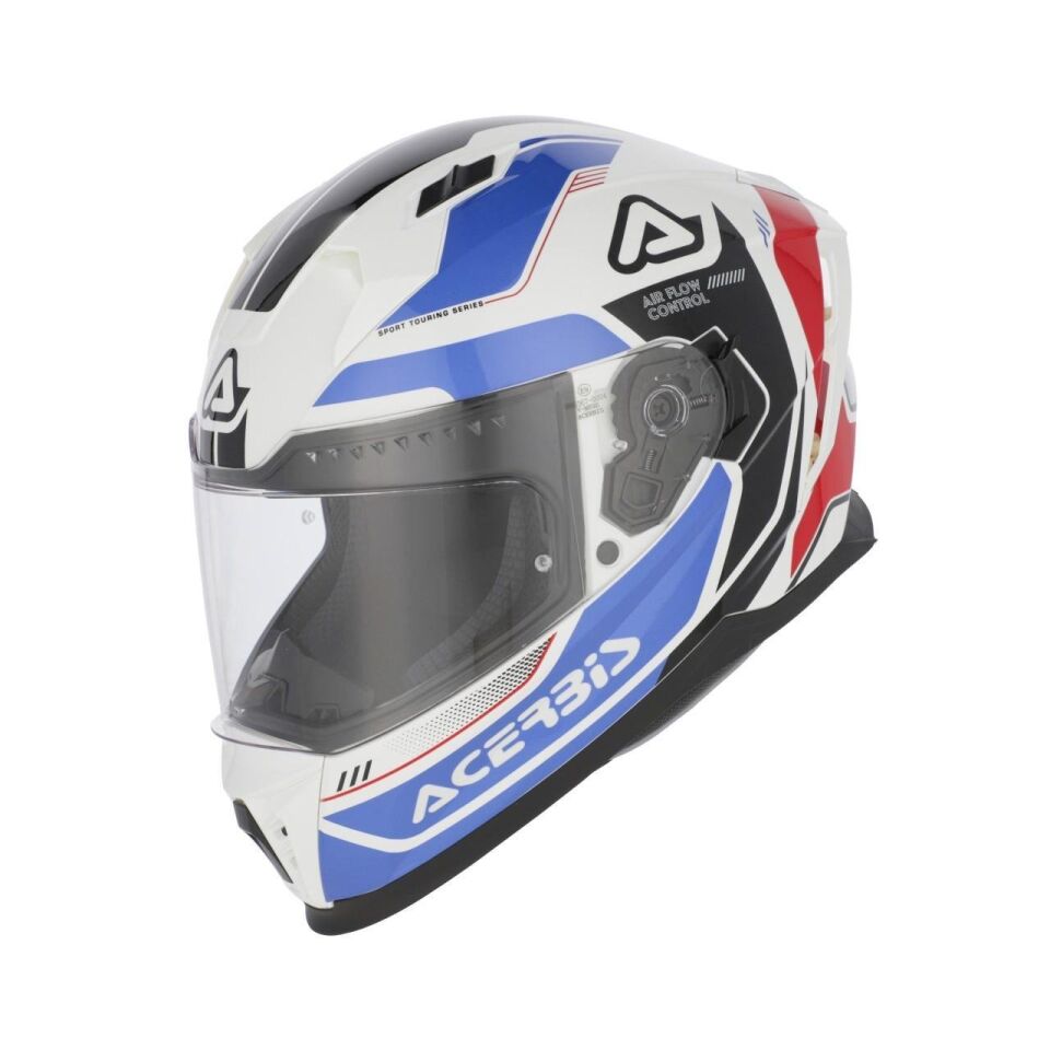 Acerbis X-Way Graphıc Kask Mavi Beyaz
