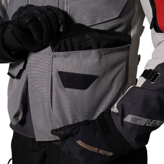 Leatt Adv 5.5 Multi-Tour Gri Enduro Motosiklet Montu