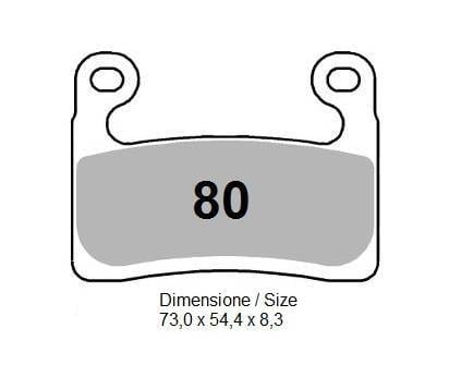 Bmw R 1250 Gs 19- Ön Fren Balatası Sinterli Takım