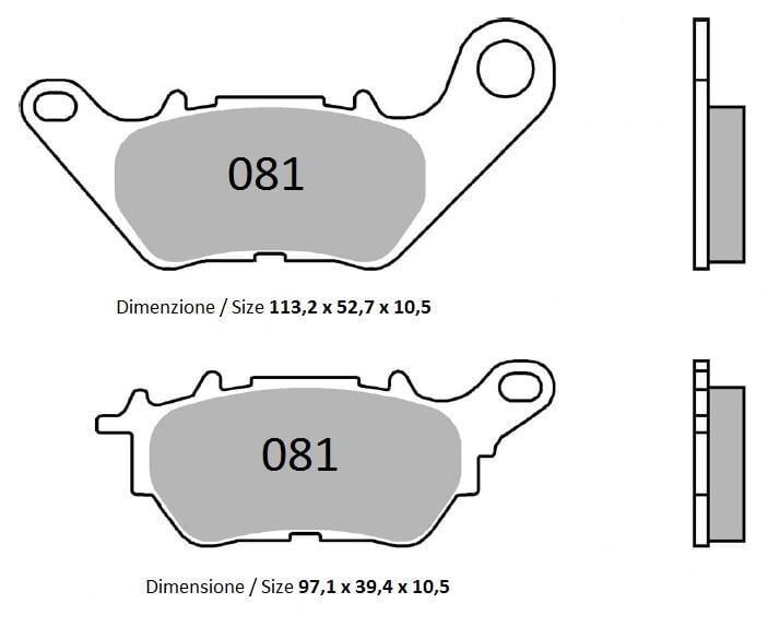Trofeo Sinterli Fren Balatası