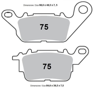 Yamaha N Max 125 Ön Fren Balatası Organik