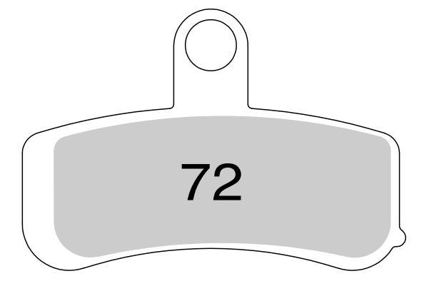 Vespa Gts 125 Ön Fren Balatası Sinterli