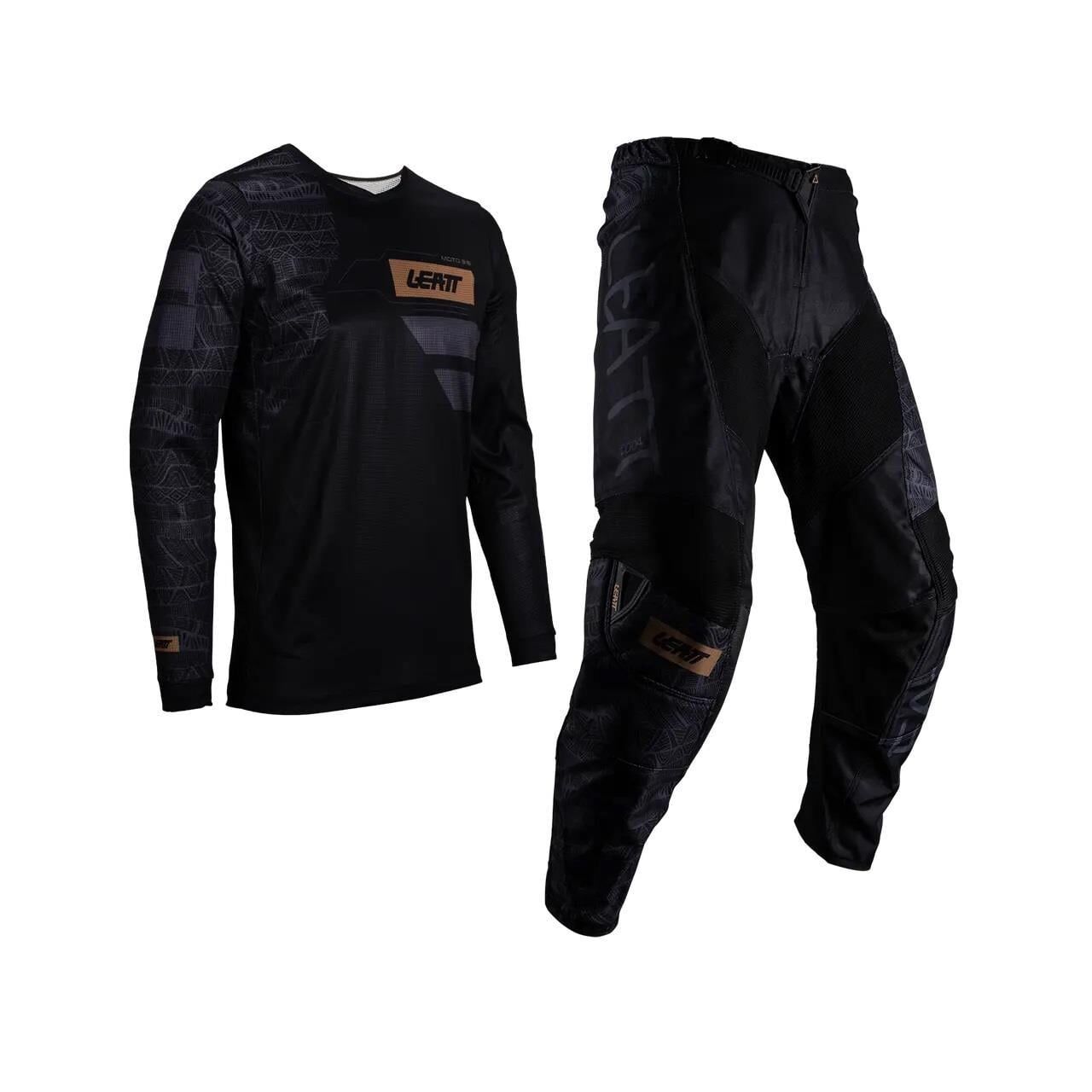 Leatt 3.5 Jersey Pantolon Takımı Black