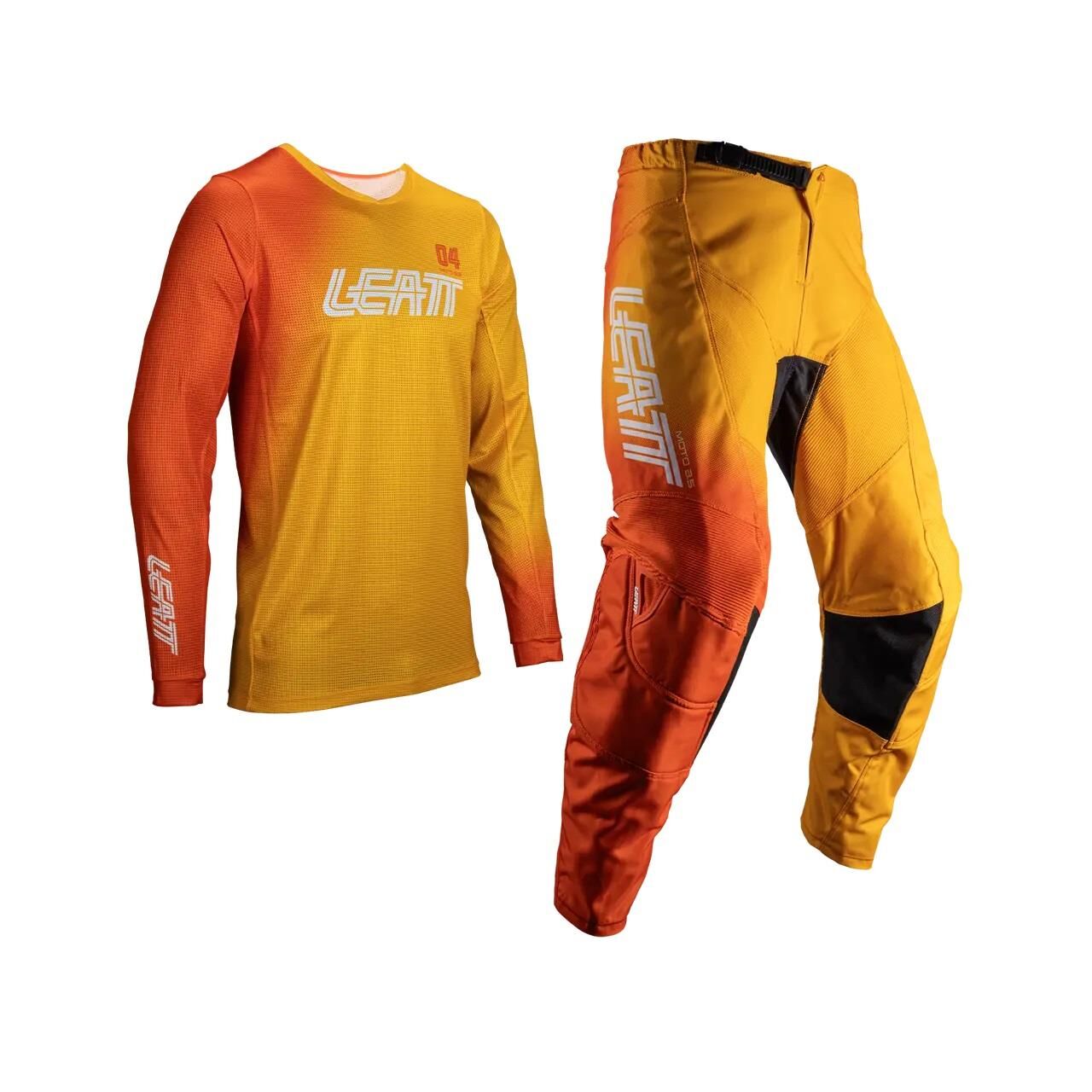 Leatt 3.5 Jersey Pantolon Takımı Flame