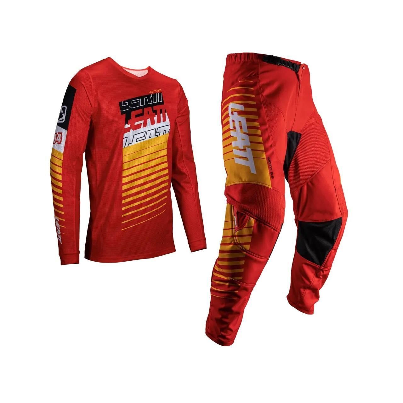 Leatt 3.5 Jersey Pantolon Takımı Red