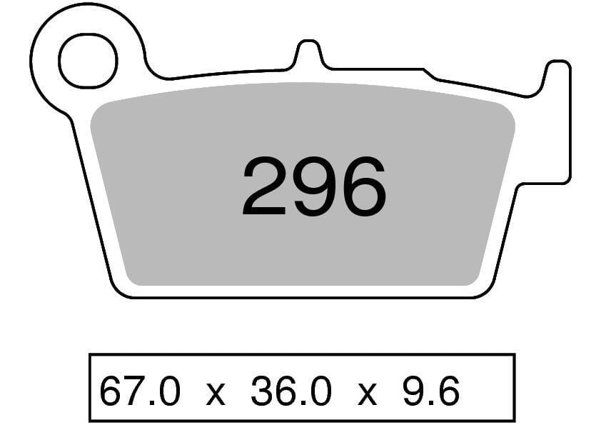 Beta RR 250 Arka Fren Balatası Sinterli