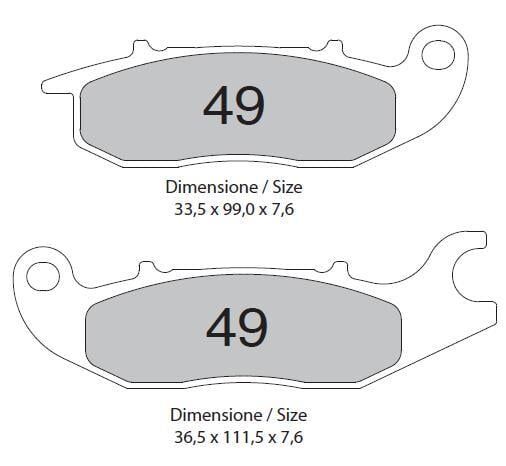 Trofeo Organik Fren Balatası
