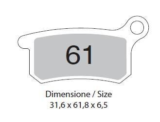 Trofeo Sinterli Fren Balatası