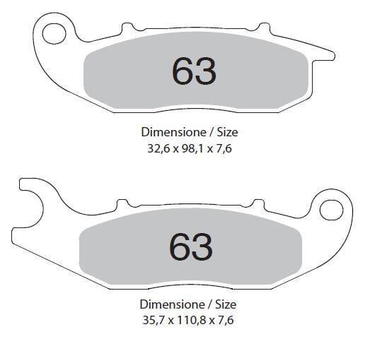 Trofeo Sinterli Fren Balatası