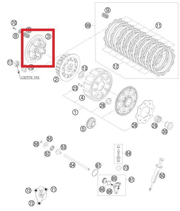 Pressure Cap Ktm Orj Yp A4-1