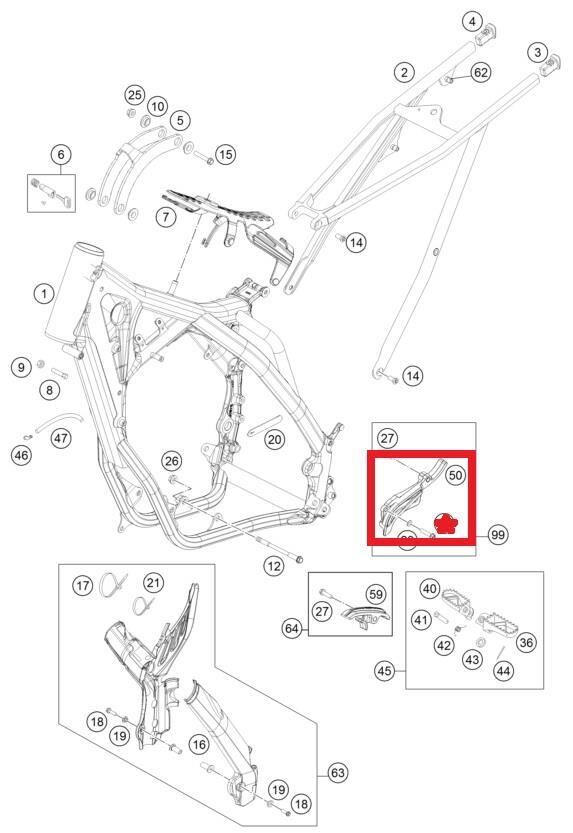 Chaın Guard Ktm Orj Yp A2-2