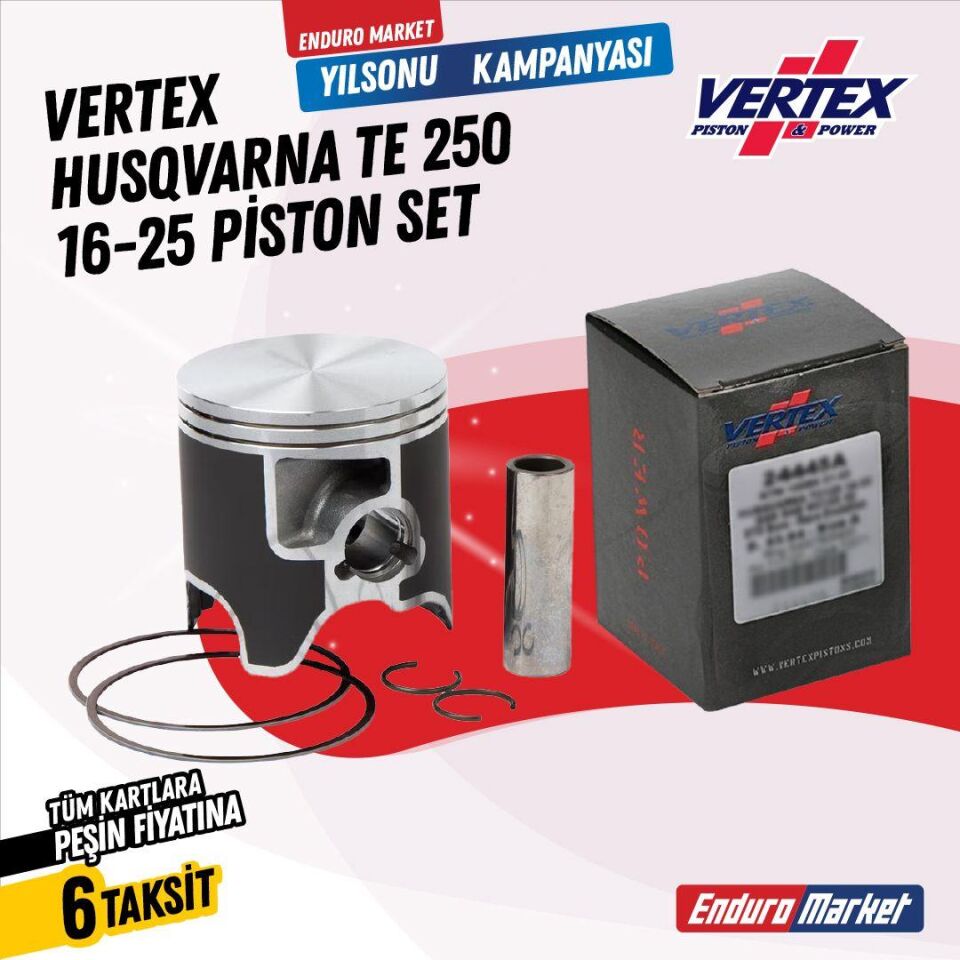 VERTEX HUSQVARNA TE 250 16-25 D PİSTON D.66.37