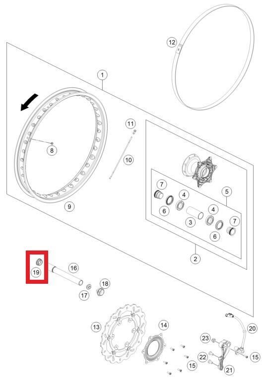 Plug Bushıng Ws=27 Ktm Orj Yp A5-1