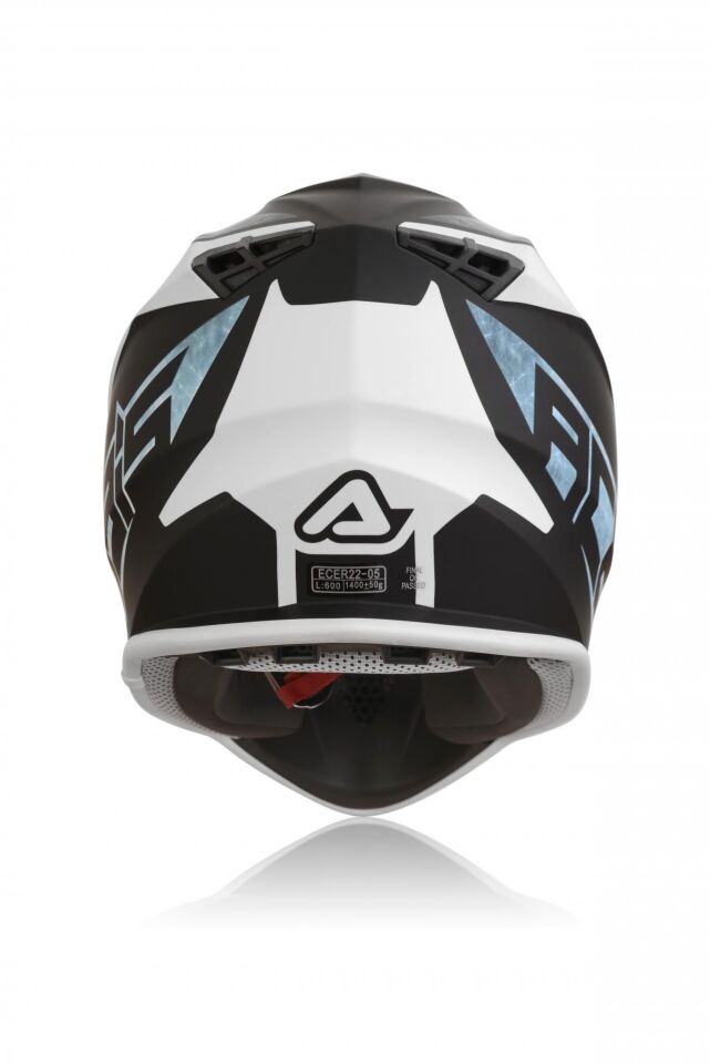 Acerbis Lınear Kask Beyaz Mavi