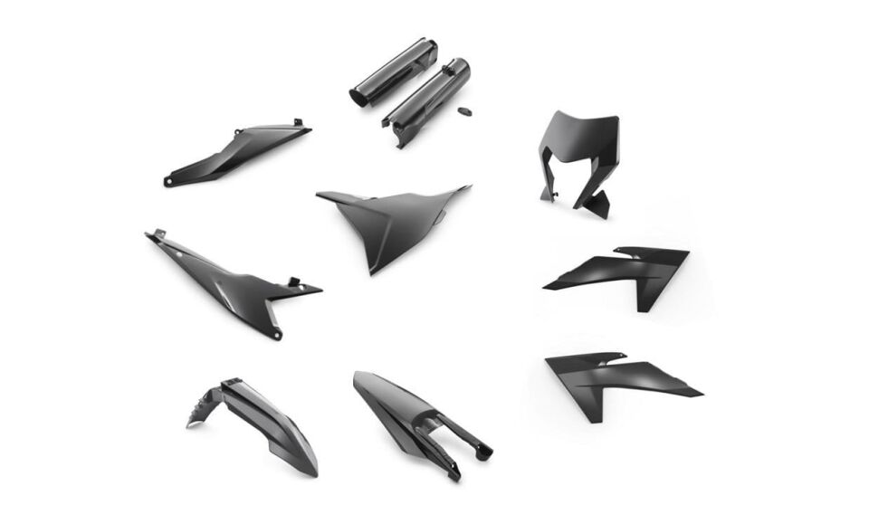 Ktm Exc 2024 Full Grenaj Set Siyah